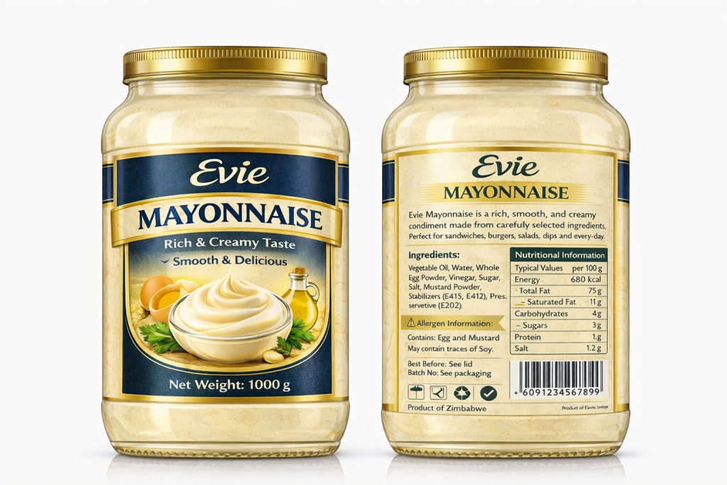 mayonnaise 1000g